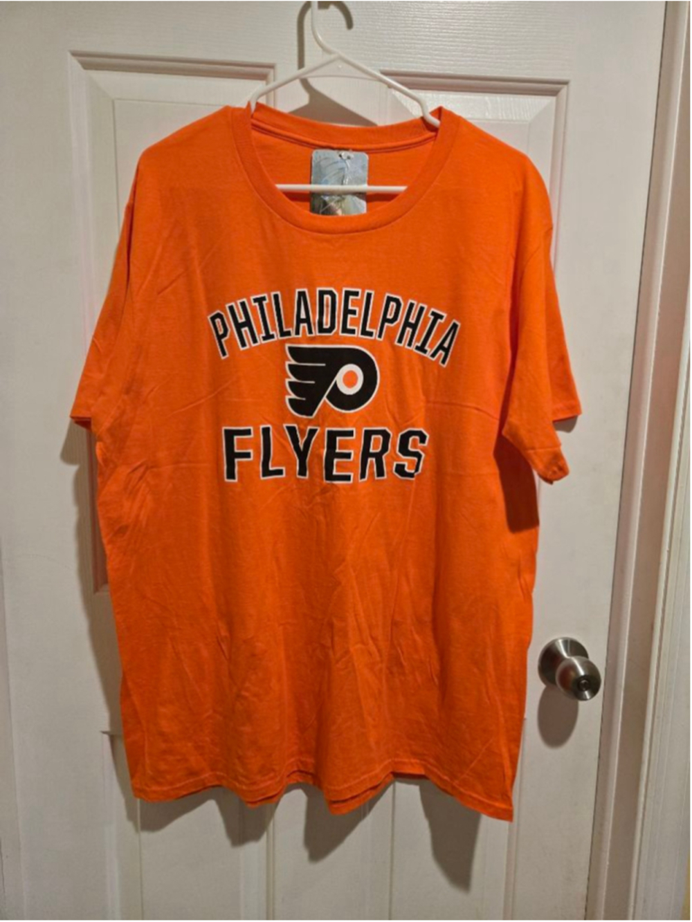 Men's Fanatics Orange Philadelphia Flyers Short Sleeve Tee XL